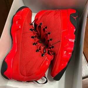 Jordan Air 9 Retro Chile Red and Black